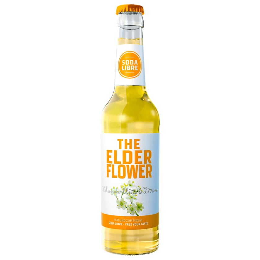 Soda Libre The Elderflower Holunderblüte & Zitrone 0,33l